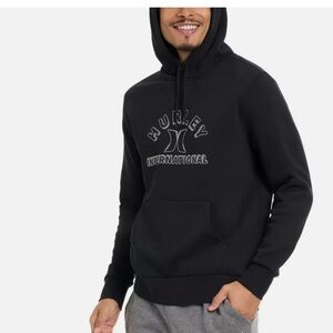 NWT Hurley Men's Black Hoodie Large